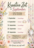 Kreative Dienstage im September