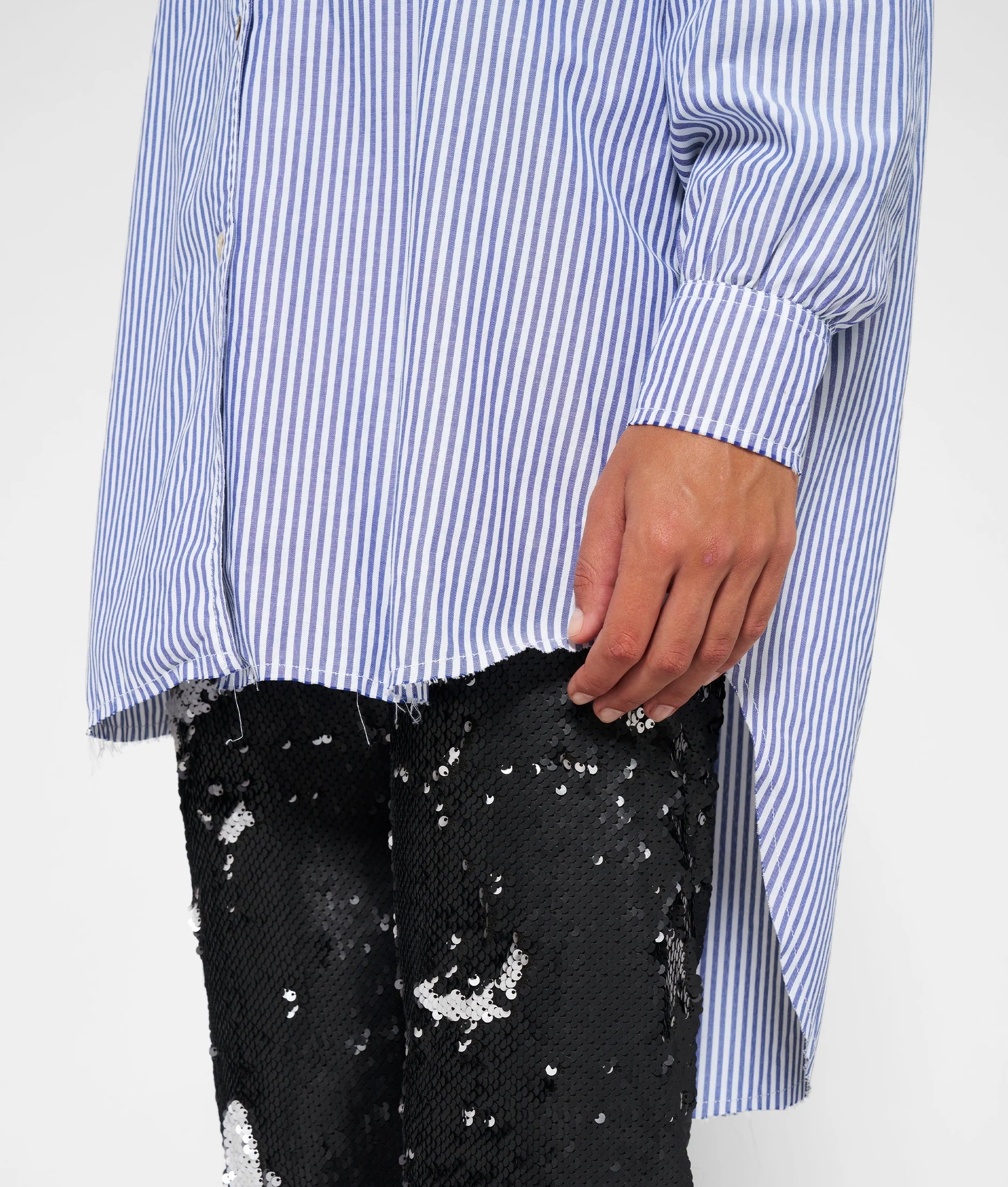 10 DAYS Bluse Oversized Shirt Stripes