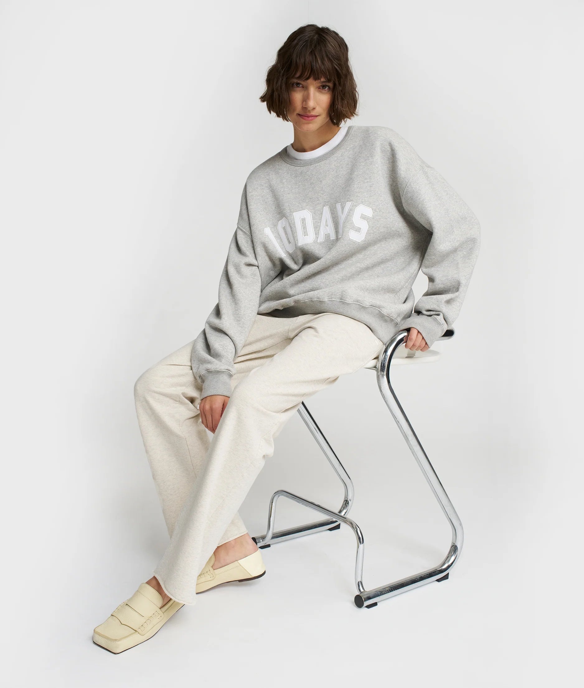 10 DAYS The Statement Sweater grau