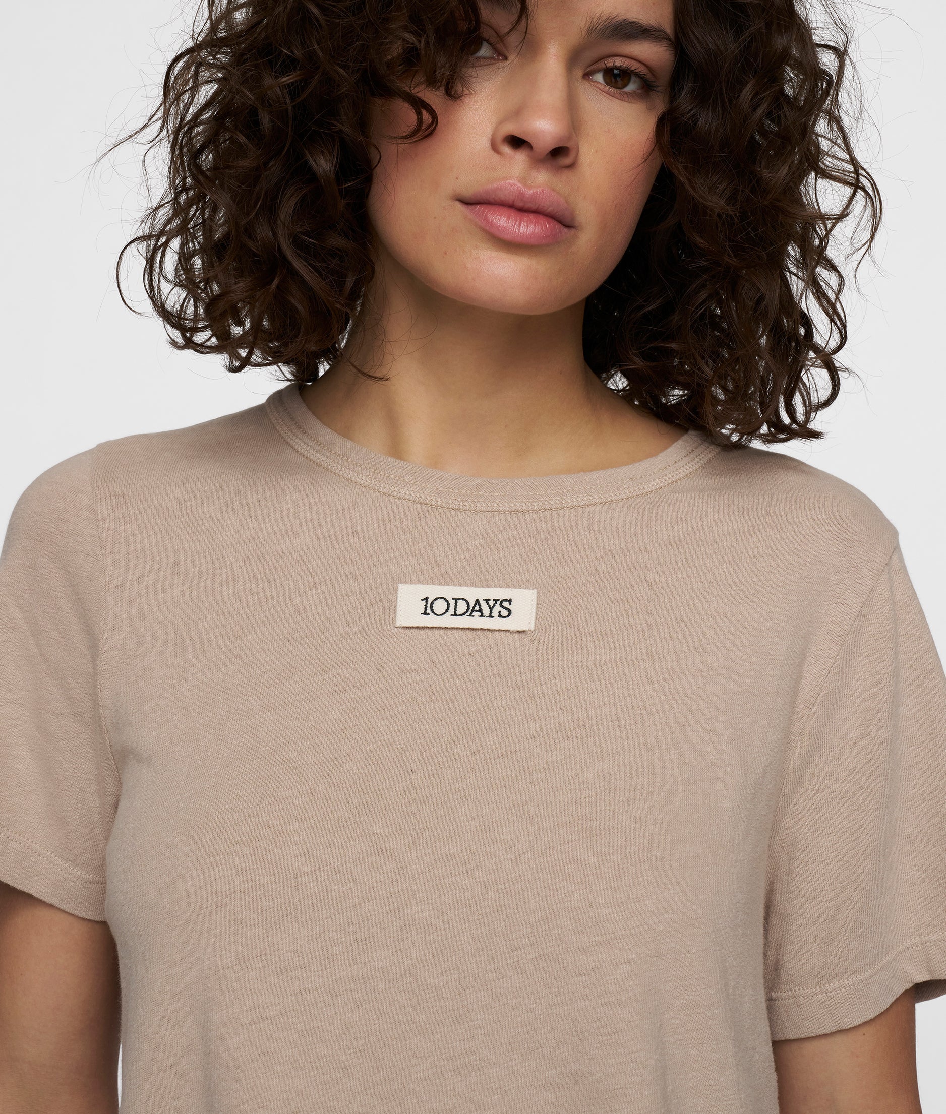 10 DAYS Petite Tee Linen