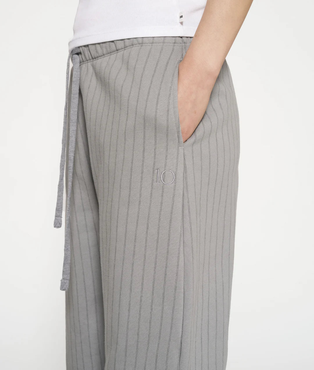 10 DAYS Bar Jogger Pinstripe Brushed