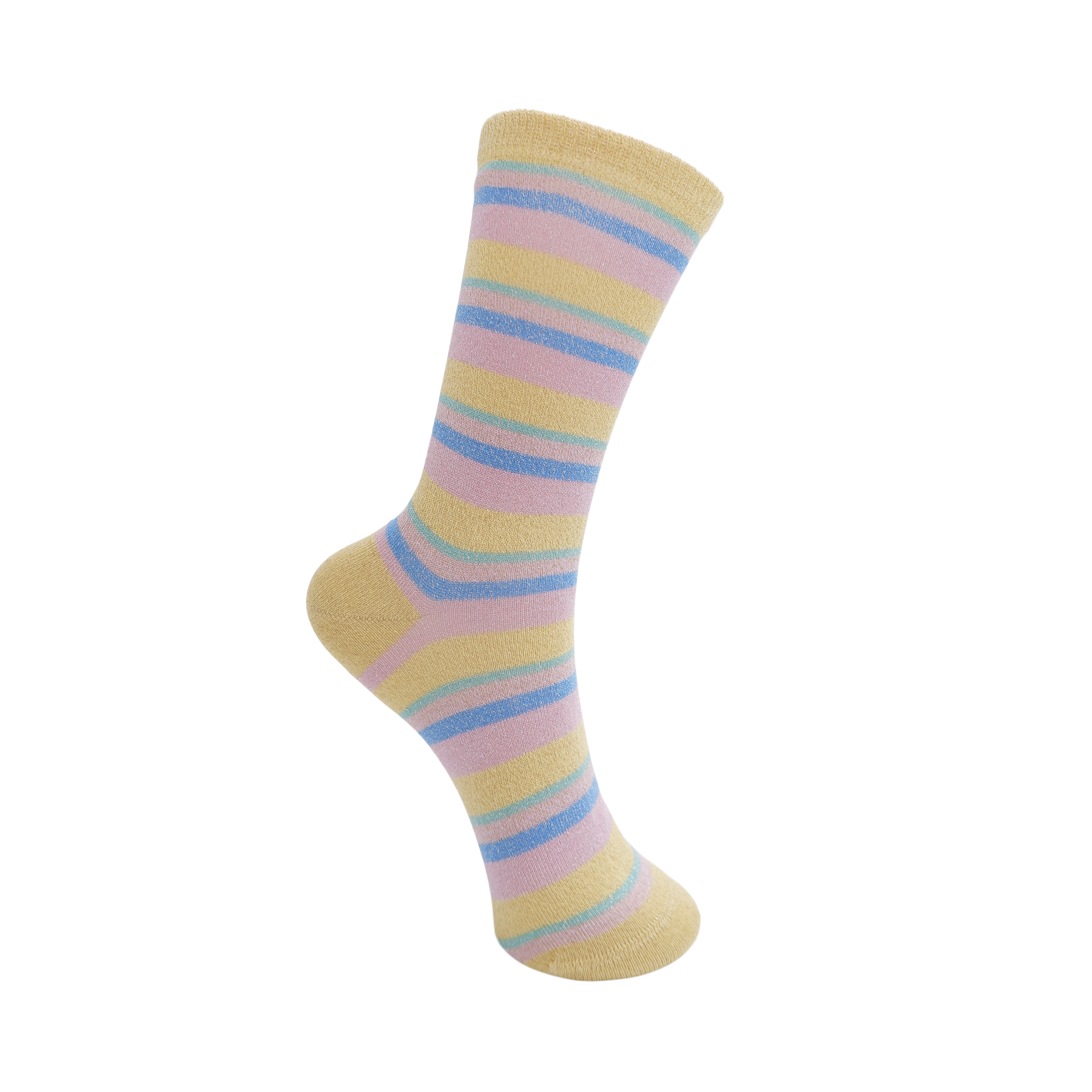 Black Colour Streifen-Socken Brandi