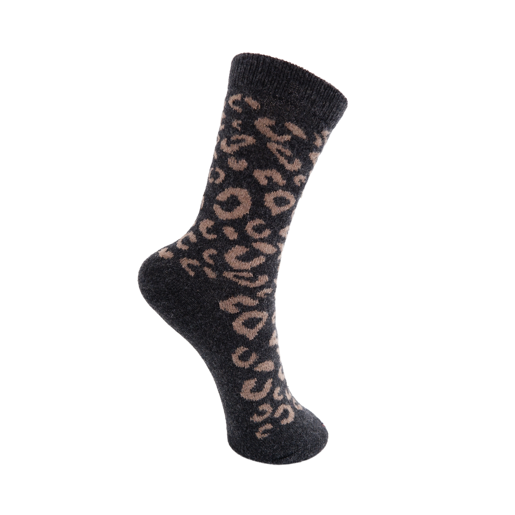 Black Colour Woll-Socken Kaleen