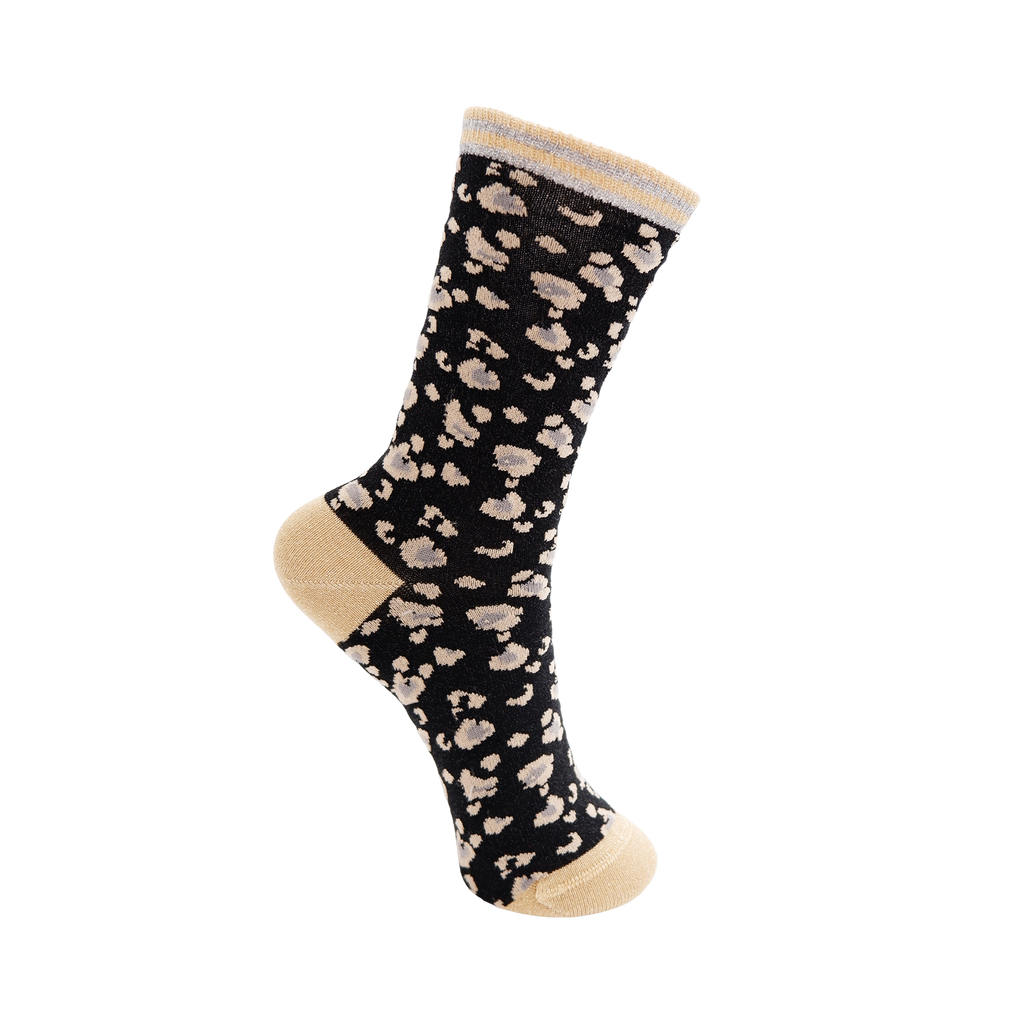 Black Colour Leo Socke
