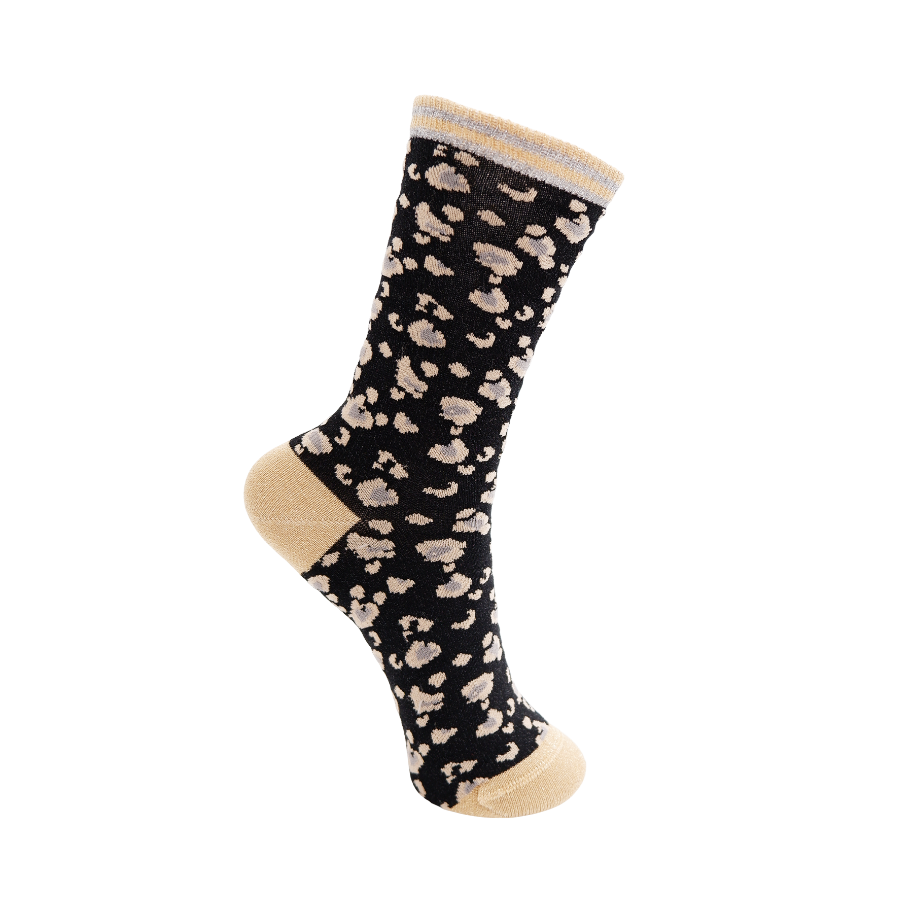 Black Colour Leo Socke