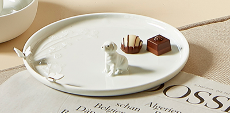 räder PORZELLANGESCHICHTEN. TELLER "HUND"