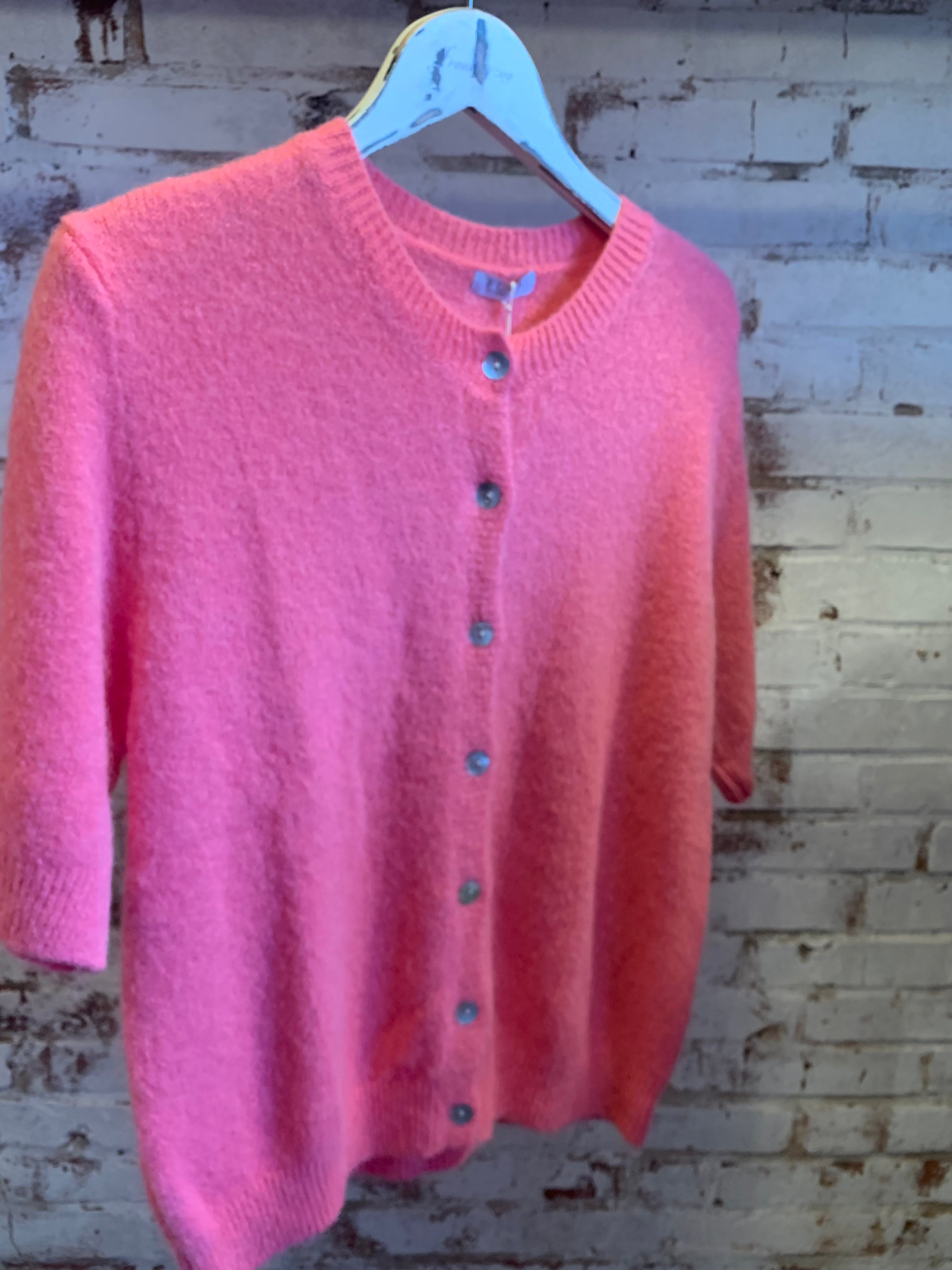 Flair Strickjacke kurzarm