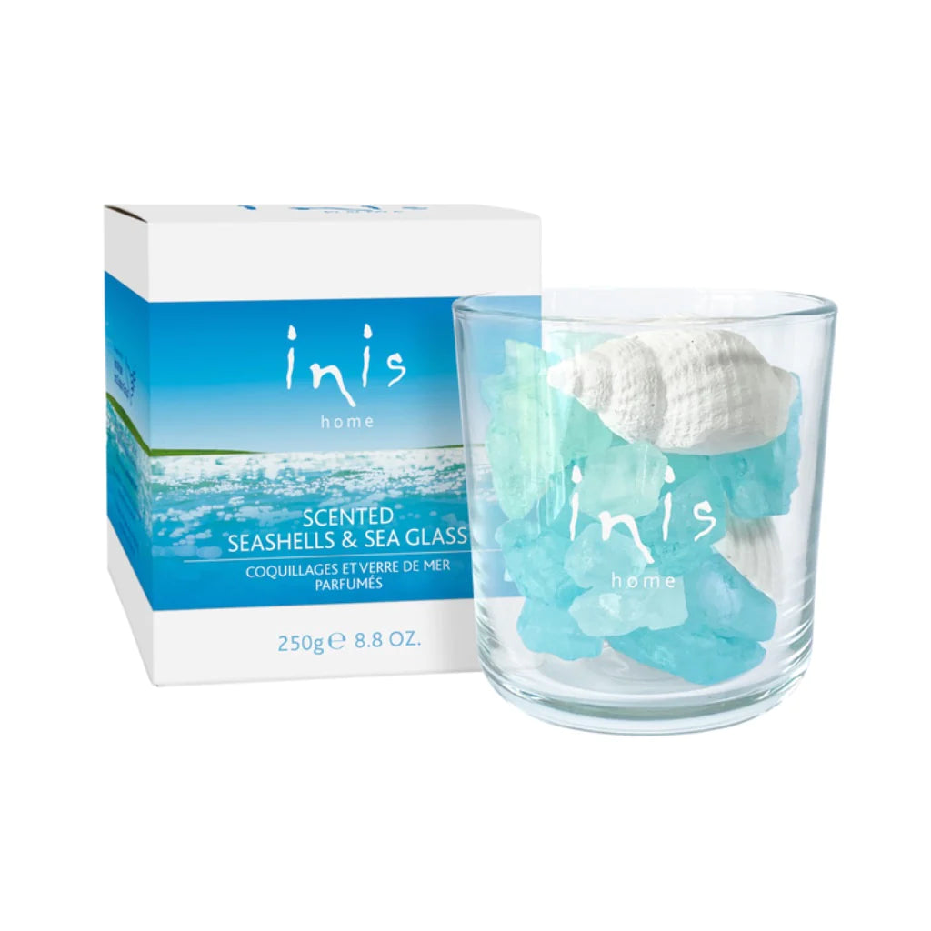 Inis Home Scented Seashells & Sea Glass - Muscheln & Meerglas