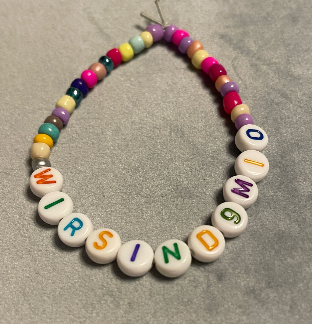 AUCHSCHöN Armband "wir sind 9 Millionen"