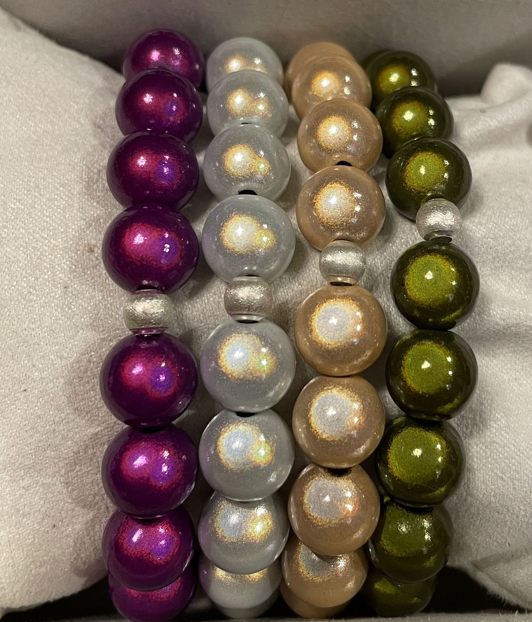 AUCHSCHöN Kunstperlen Armband