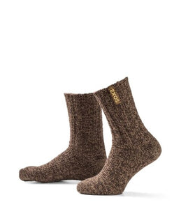 SOXS.CO Wollsocken mittelhoch Golden Panther