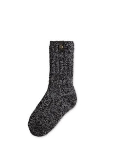 SOXS.CO dunkelgraue Wollsocken mittelhoch Pferd black beauty