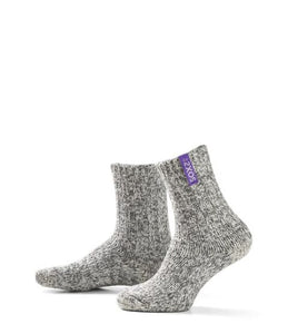 SOXS.CO Wollsocken mittelhoch Royal Lilac