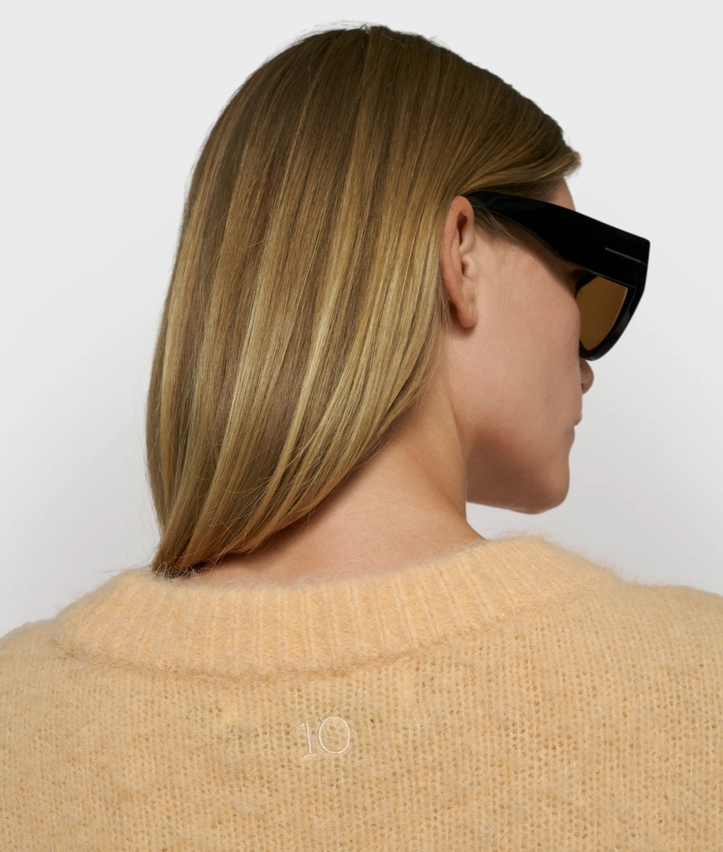10 DAYS Hairy Knit Sweater