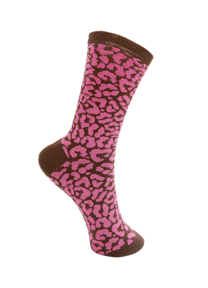 Black Colour Lurex Socken Hawna