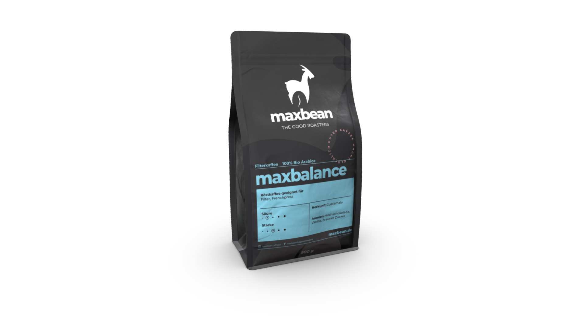 MAXBEAN BIO BALANCE Filterkaffee 250g