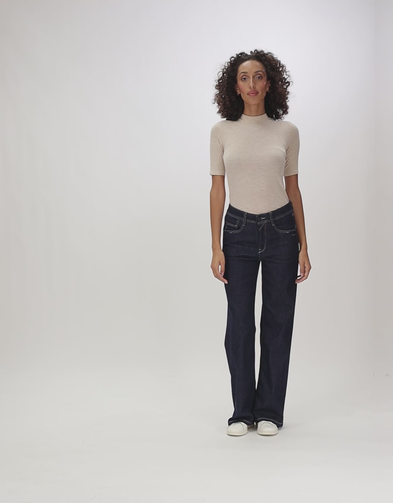GANG Jeans AMELIE WIDE wide fit Jeans