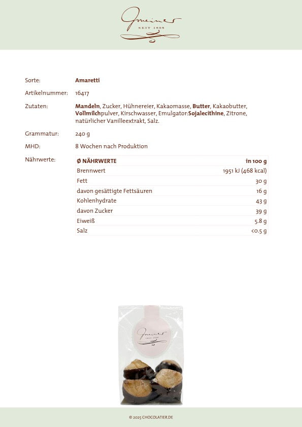 GMEINER Amaretti 240g