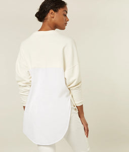 10 DAYS Voile Back Sweater