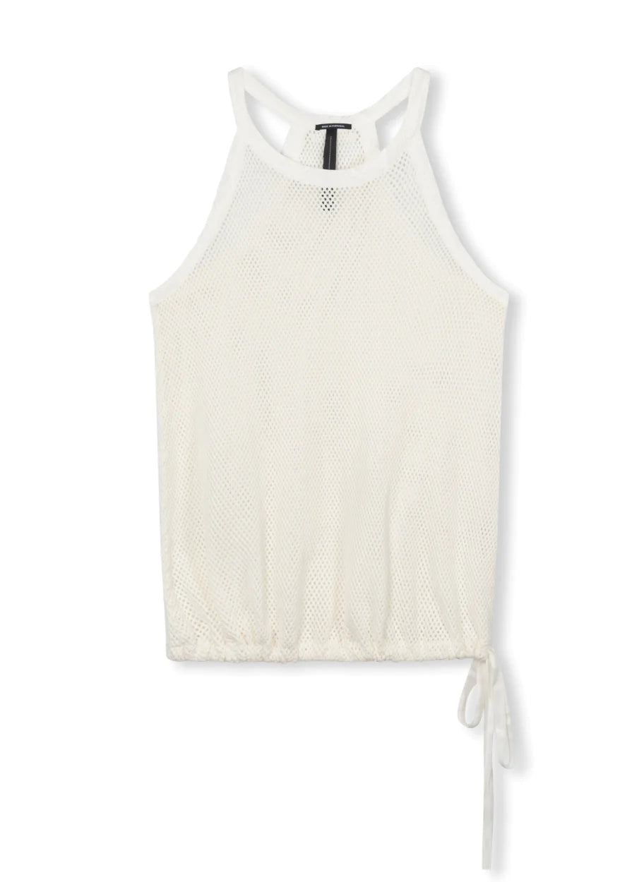 10 DAYS Mesh Halter Top