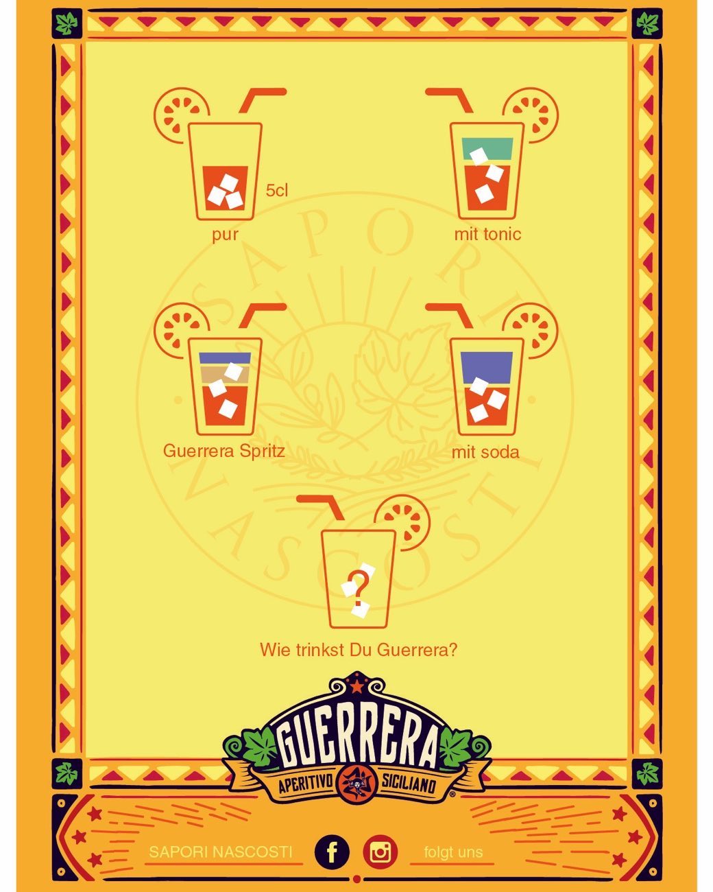 GUERRERA Aperitivo Siciliano 1L