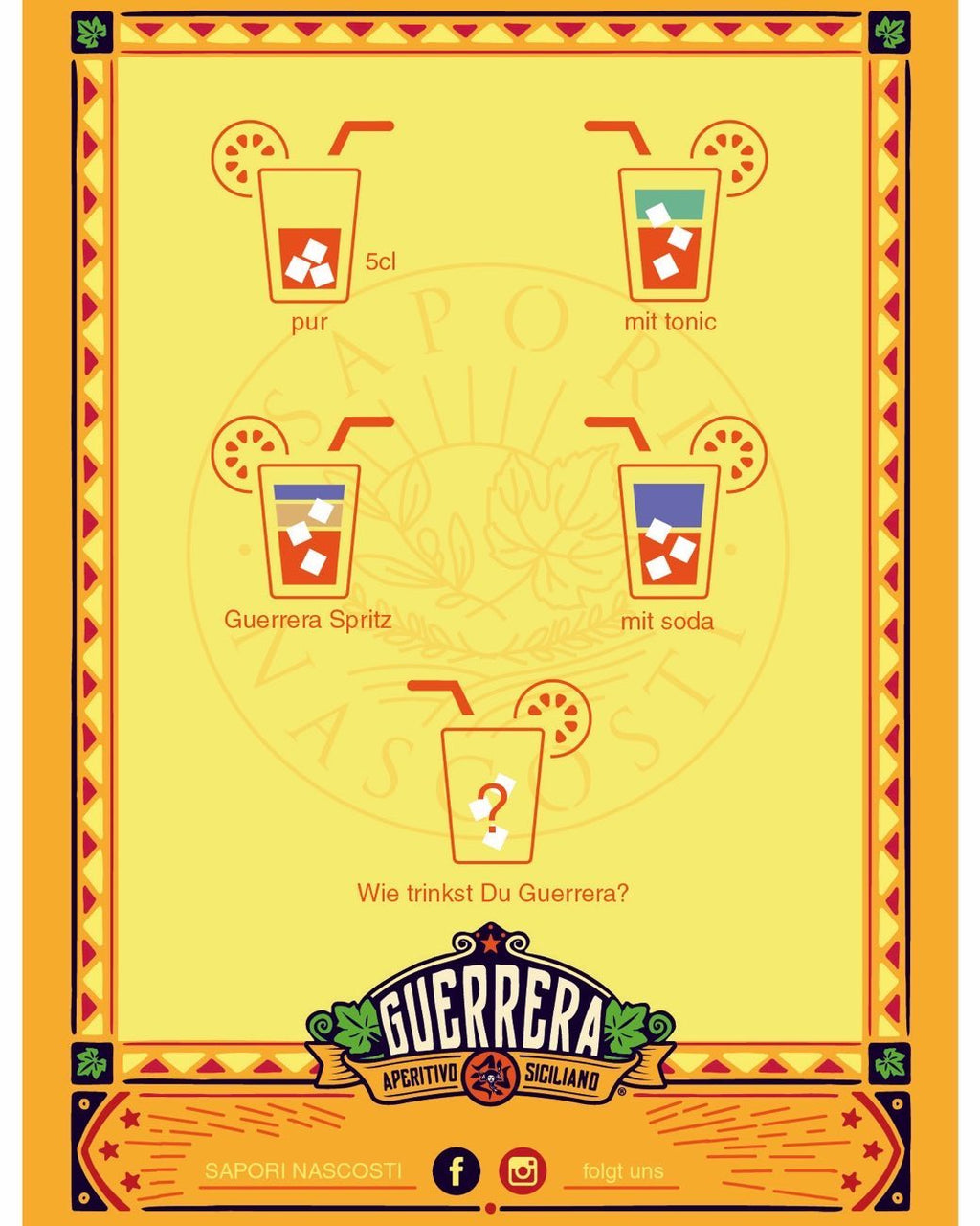 GUERRERA Aperitivo Siciliano 375ml