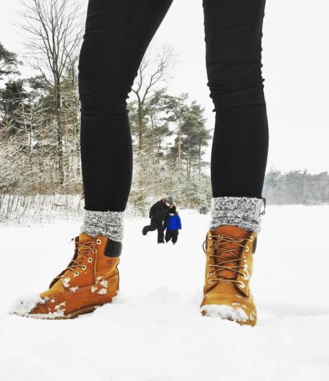SOXS.CO Wollsocken jet black grau mittelhoch