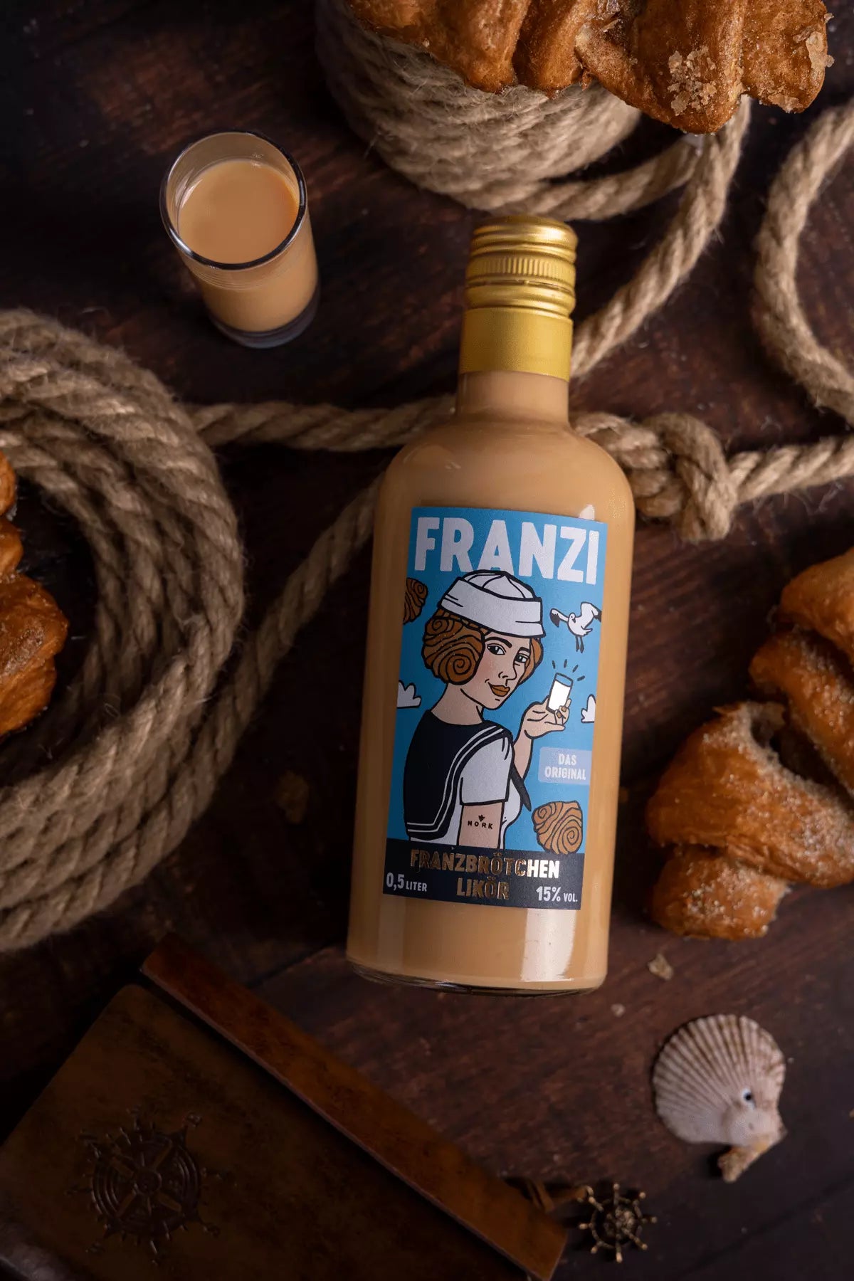 NORK FRANZI – FRANZBRÖCHTENLIKÖR (0,5L/15% VOL.)