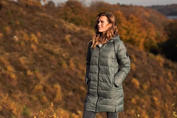 KAFFE Daunen-Stepp-Mantel Lenora in 2 Farben