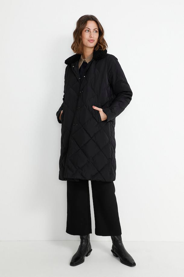 CULTURE Daunen-Mantel Afrah Down Coat