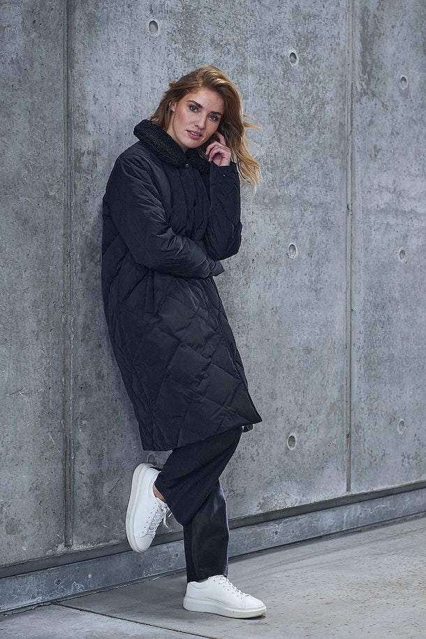 CULTURE Daunen-Mantel Afrah Down Coat
