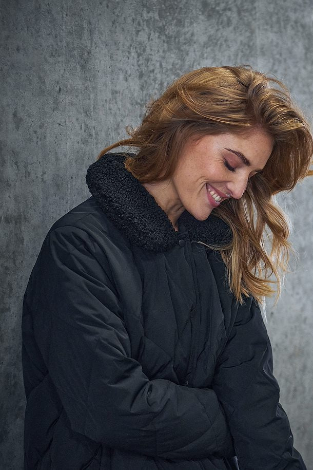 CULTURE Daunen-Mantel Afrah Down Coat