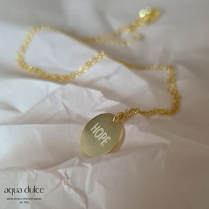 AQUA DULCE Halskette Hope