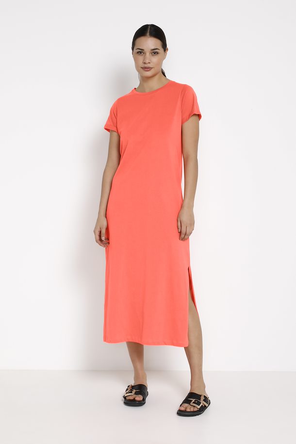 KAFFE Kleid Celina grau oder coralle