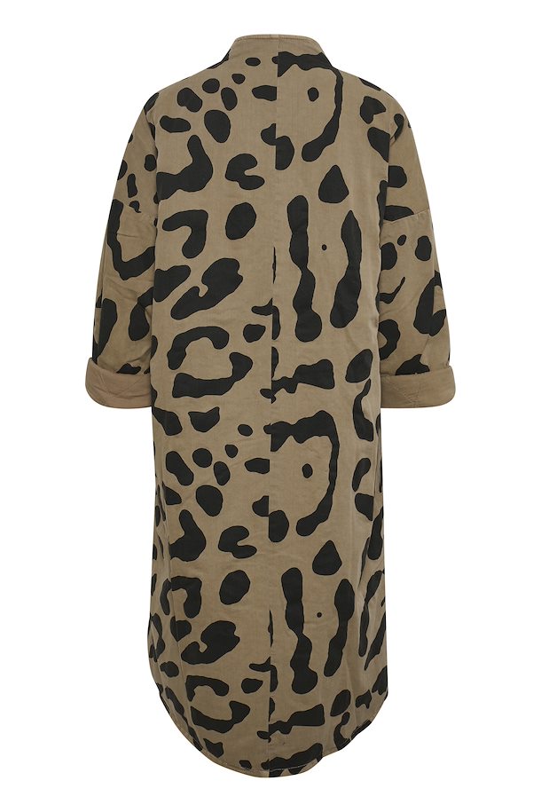 CULTURE Mantel Channe Coat Leoprad