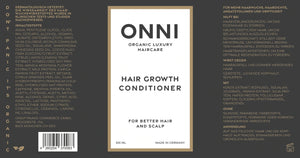 ONNI Organic Hair Growth Conditioner XL 500ml