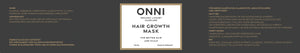 ONNI  Organic Hair Growth Mask XL 500ml